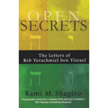 Open Secrets: The Letters of Reb Yerachmiel Ben Yisrael - Paperback