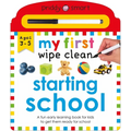 Starting School (My First Wipe Clean): A Fun Early-Learning Book for Kids to Practice Their Pen Control Skills - Board Book