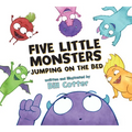 Five Little Monsters Jumping on the Bed - Paperback