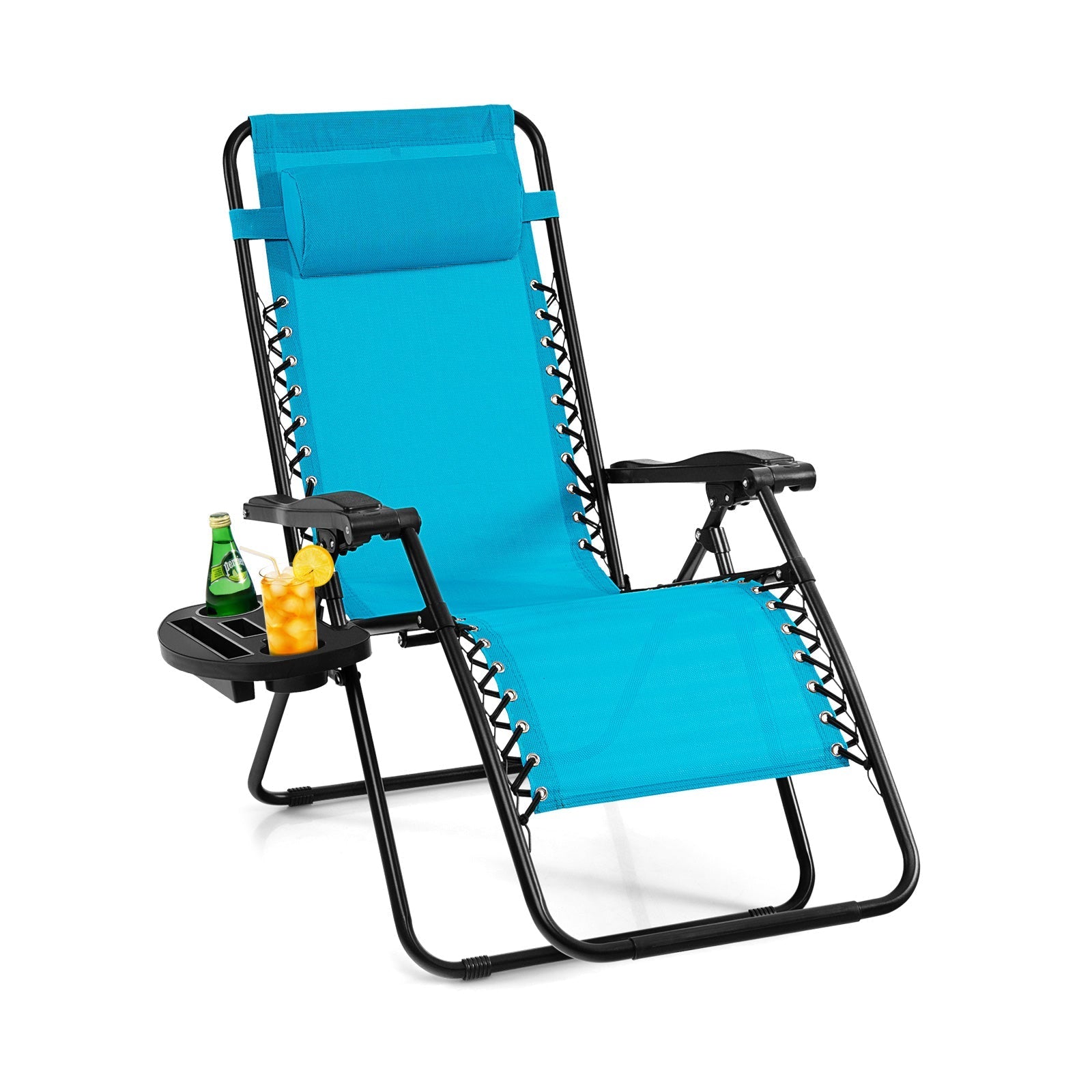 Outdoor Folding Zero Gravity Reclining Lounge Chair