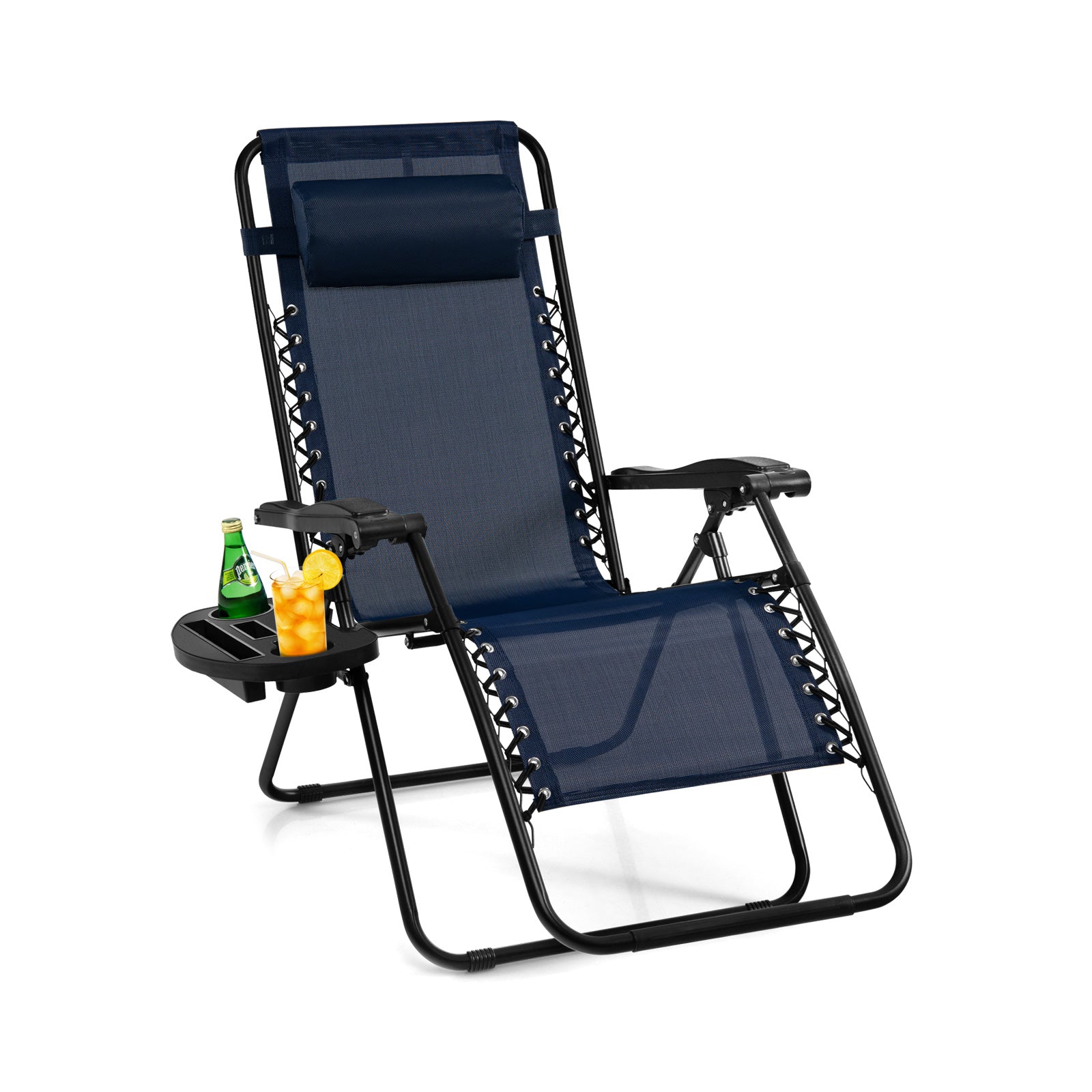 Outdoor Folding Zero Gravity Reclining Lounge Chair
