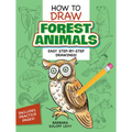 How to Draw Forest Animals: Step-By-Step Drawings! - Paperback