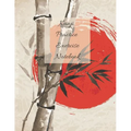 Kanji Practice Exercise Notebook: Beautiful Cover Japanese Writing Workbook 110 Pages Size 8.5 by 11 - Paperback