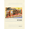 Vintage Lined Notebook Greetings from Florida, Land of Sunshine - Paperback