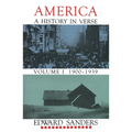 America: A History in Verse: Volume 1 1900-1939 - Paperback