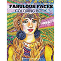 Fabulous Faces Coloring Book - Paperback