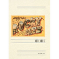 Vintage Lined Notebook Greetings from the Rocky Mts. - Paperback