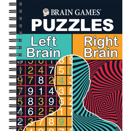 Brain Games - Puzzles: Left Brain, Right Brain (#2): Volume 2 - Spiral