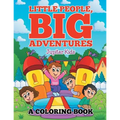 Little People, Big Adventures (A Coloring Book) - Paperback