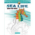Creative Haven Sea Life Dot-To-Dot Coloring Book - Paperback