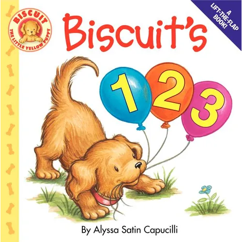 Biscuit's 123: A Lift-The-Flap Counting Board Book for Kids - Board Book
