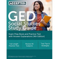 GED Social Studies Study Guide: Exam Prep Book and Practice Test with Answer Explanations [4th Edition] - Paperback