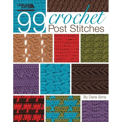 99 Crochet Post Stitches - Paperback