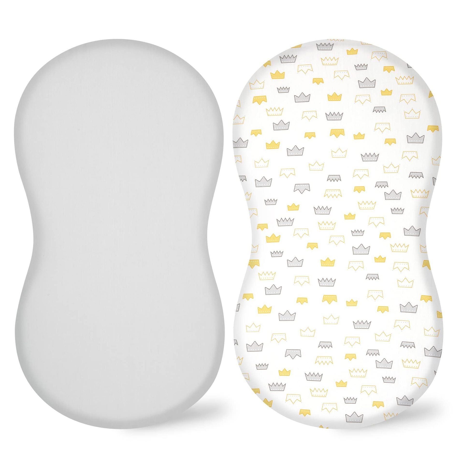 Baby Cradle Fitted Sheet Elastic Printing Baby Caring Table Changing Cover