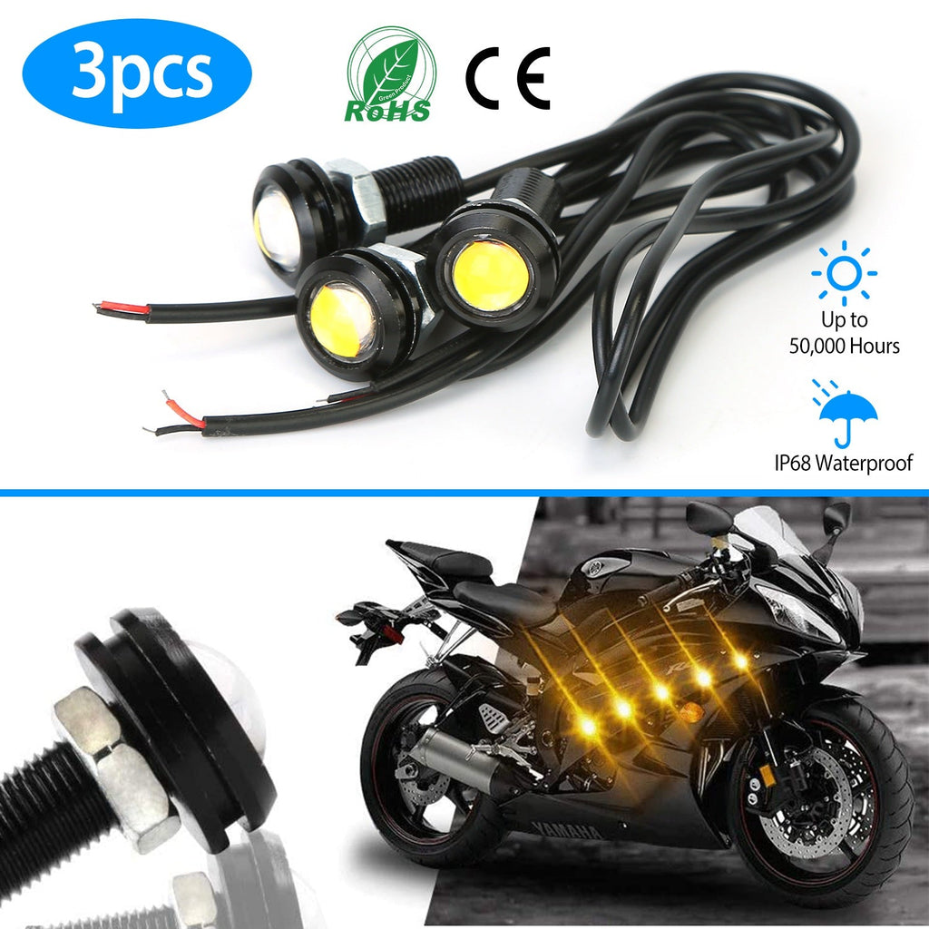 Amber Eagle Eye LED Grille Light for Vehicles