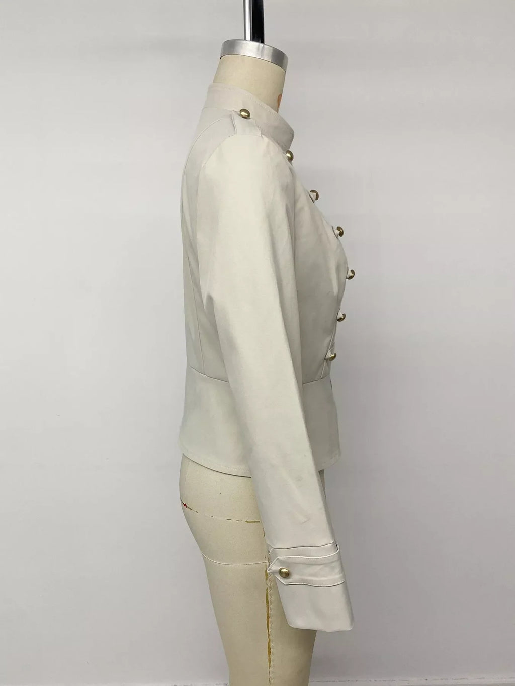 Zip Up Cropped Jacket