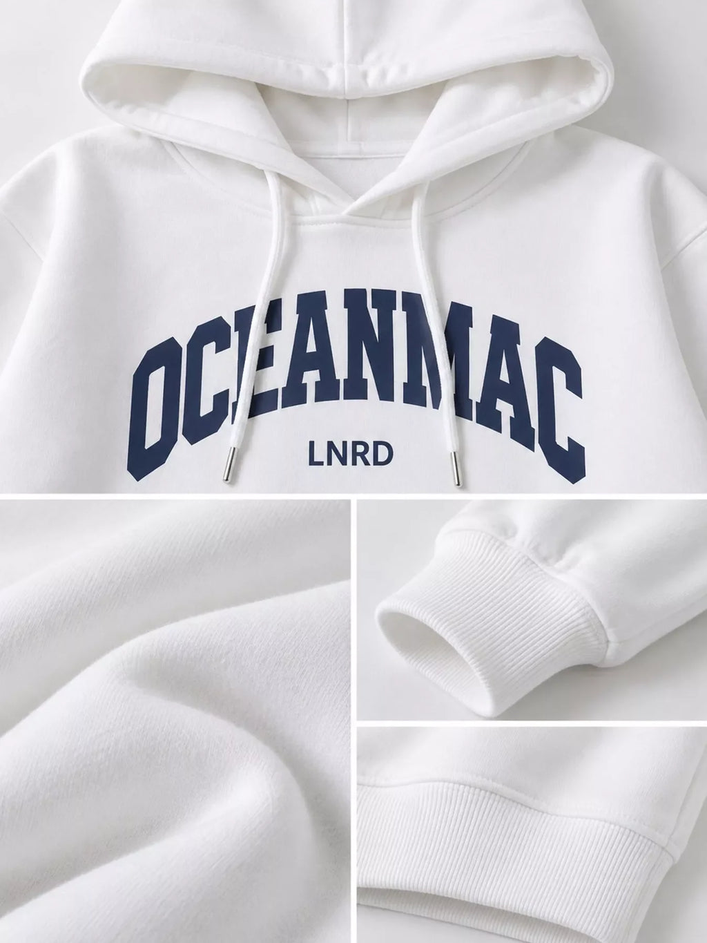 Letter Graphic Long Sleeve Hoodie