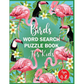 Birds Word Search Puzzle Book For Kids Ages 4-8 - Paperback
