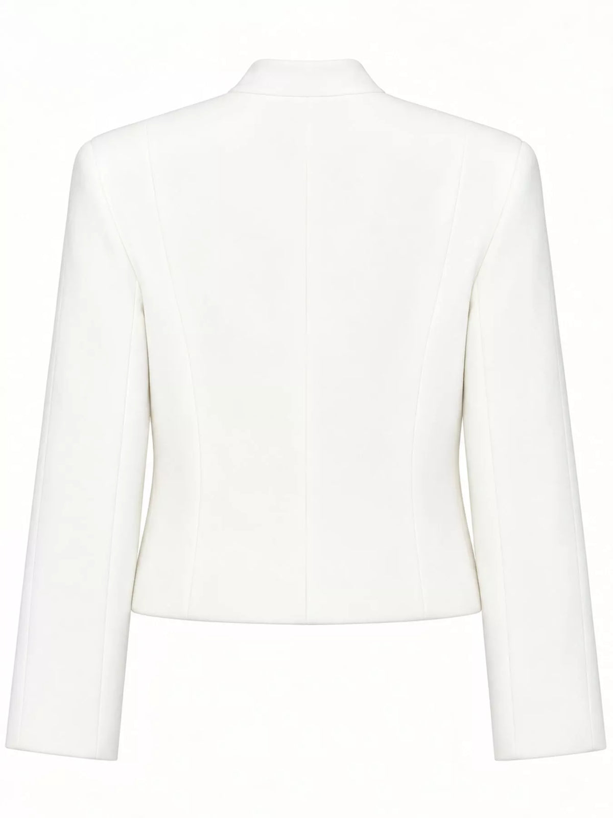 Decorative Button Cropped Jacket