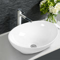 Oval Bathroom Basin Ceramic Vessel Sink