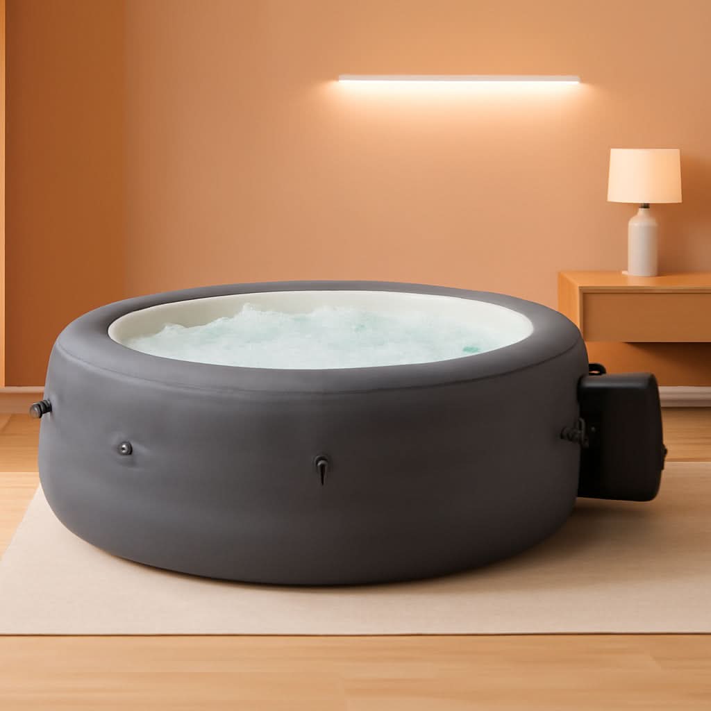 Intex SimpleSpa 4 Person Inflatable Hot Tub 77 Inch 100 Jets