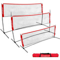 PowerNet Portable 10x3 Ft Net for Tennis Badminton Volleyball Pickellball (1050)