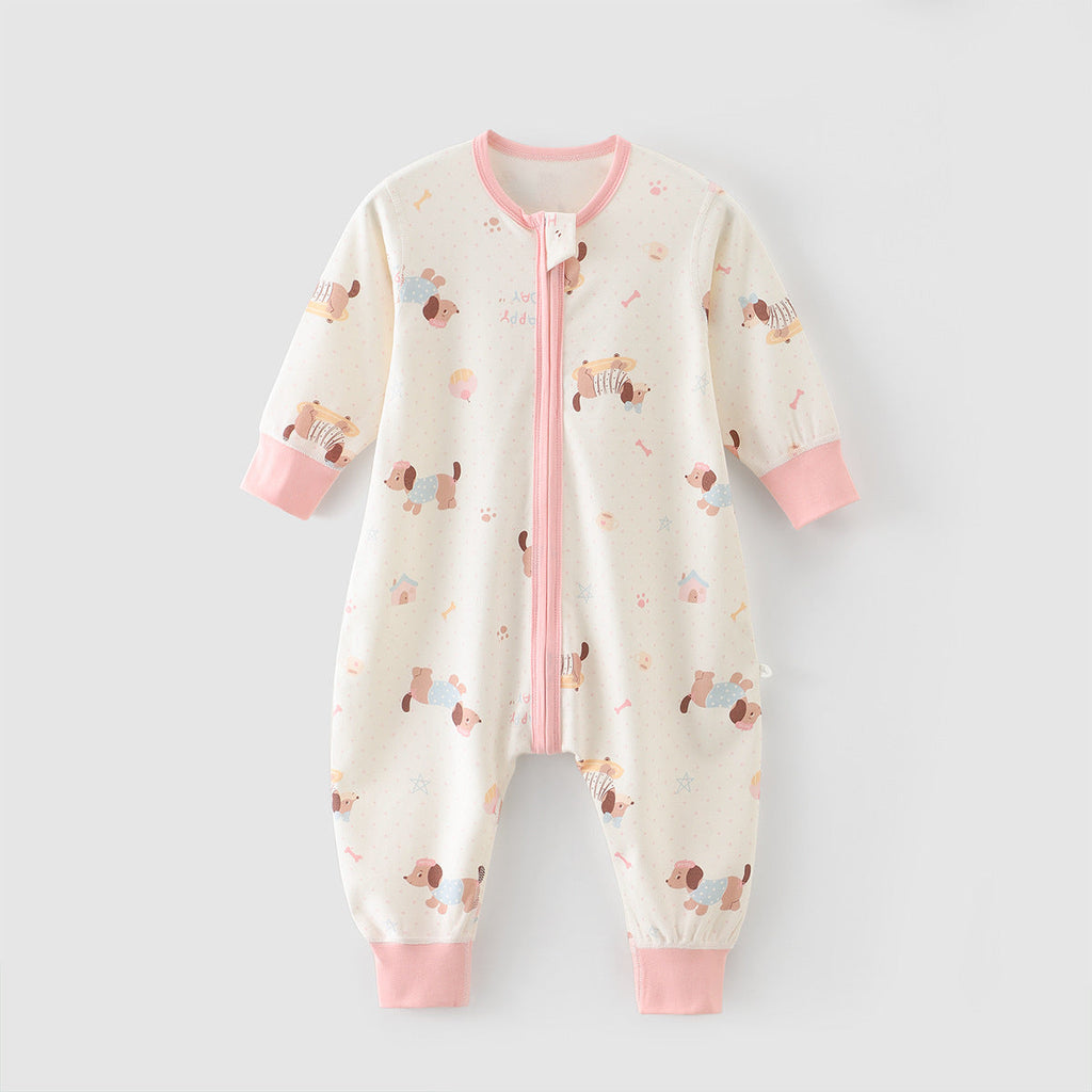 Split-leg Sleeping Bag To Prevent Kicking Off The Covers One-piece Bodysuit