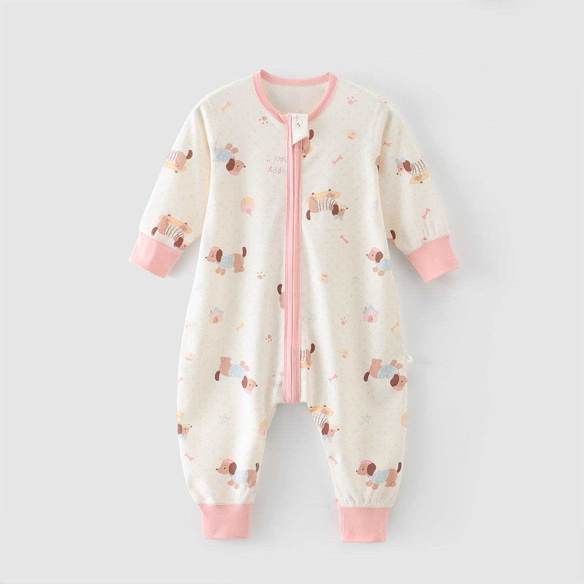 Split-leg Sleeping Bag To Prevent Kicking Off The Covers One-piece Bodysuit
