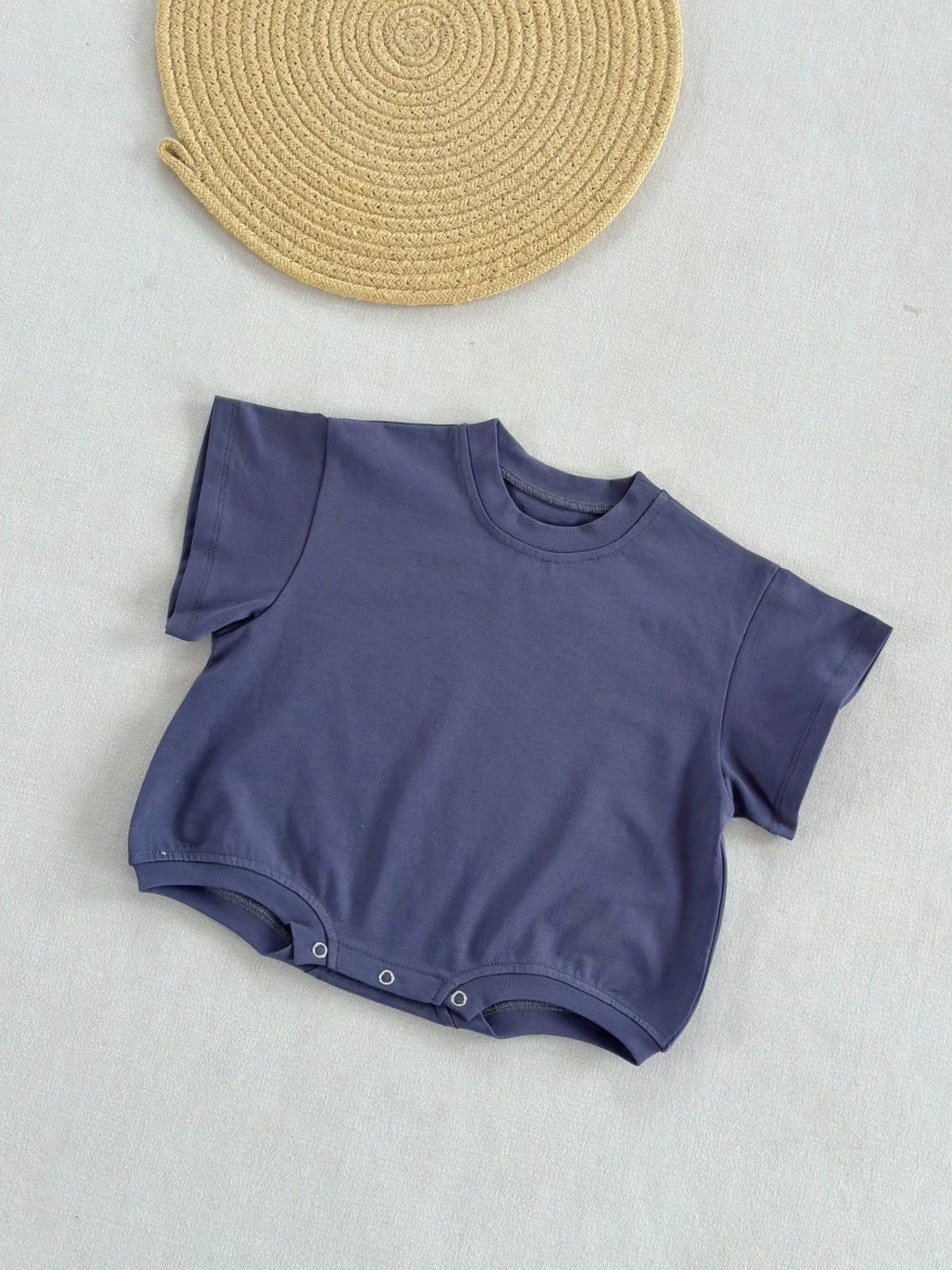Cotton Loose-fitting Baby Onesie