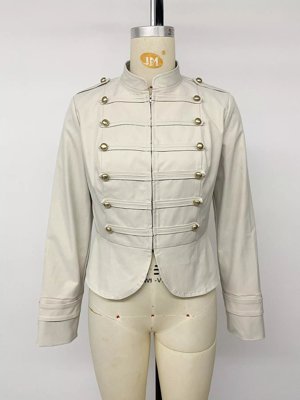 Zip Up Cropped Jacket