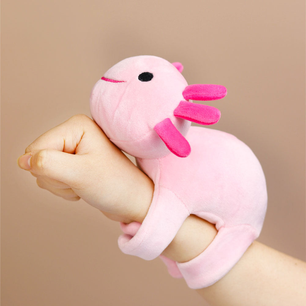Colorful Salamander Snap-ring Bracelet Plush Toy