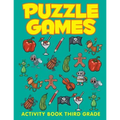 Puzzle Games: Activity Book Third Grade - Paperback