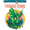 Creative Haven Fantastical Dragons Coloring Book - Paperback