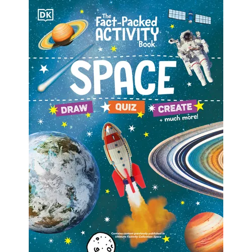 The Fact-Packed Activity Book: Space: With More Than 50 Activities, Puzzles, and More! - Paperback