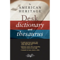 The American Heritage Desk Dictionary and Thesaurus - Hardcover
