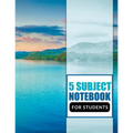 5 Subject Notebook For Students - Paperback