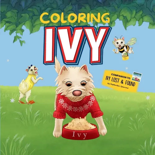 Ivy Coloring Book: Companion to Ivy Lost & Found - Paperback