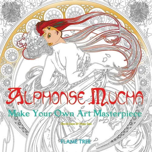 Alphonse Mucha (Art Colouring Book): Make Your Own Art Masterpiece - Paperback
