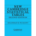 New Cambridge Statistical Tables - Paperback