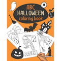 Halloween ABC Coloring Book: Color & Learn the Alphabet - Halloween Coloring Book for Kids - Paperback