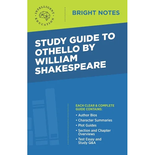 Study Guide to Othello by William Shakespeare - Paperback