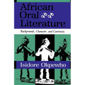 African Oral Literature - Paperback