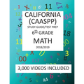 6th Grade CALIFORNIA CAASPP, MATH, Test Prep: 2019: 6th Grade California Assessment of Student Performance and Progress MATH Test prep/study guide - Paperback