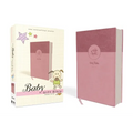 Niv, Baby Gift Bible, Holy Bible, Leathersoft, Pink, Red Letter, Comfort Print: Keepsake Edition - Leather