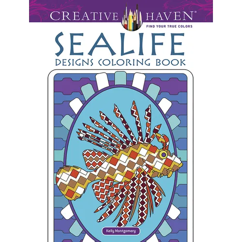 Creative Haven Sealife Designs Coloring Book - Paperback