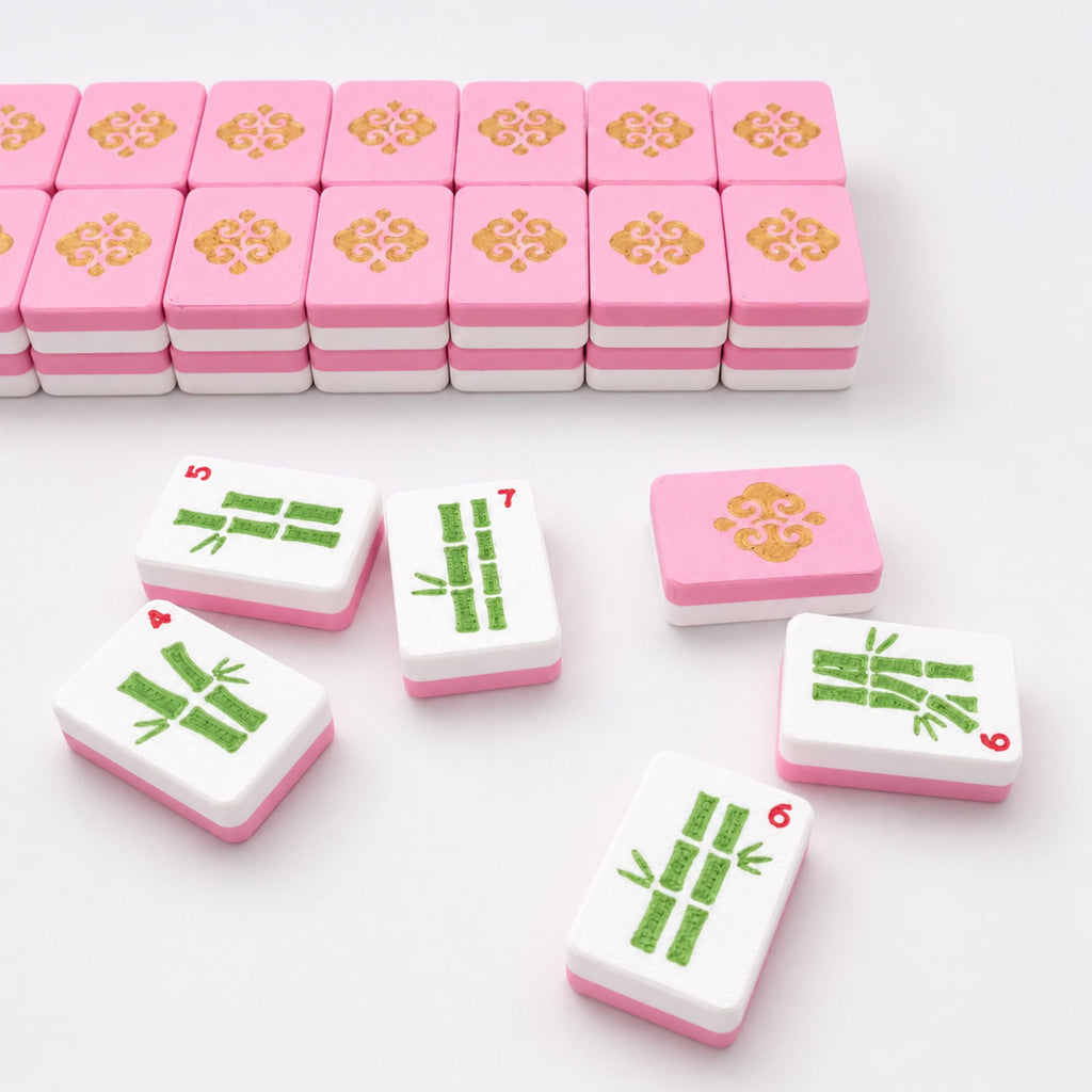 160PCS Floating Mahjong Tile Set Classic Style With 3 Dice