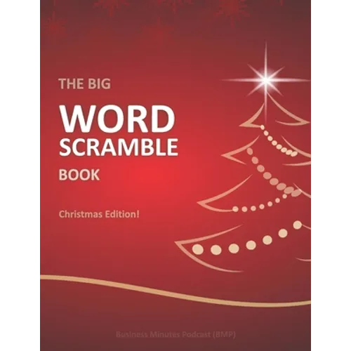 The Big Word Scramble Book: Christmas Edition - Paperback