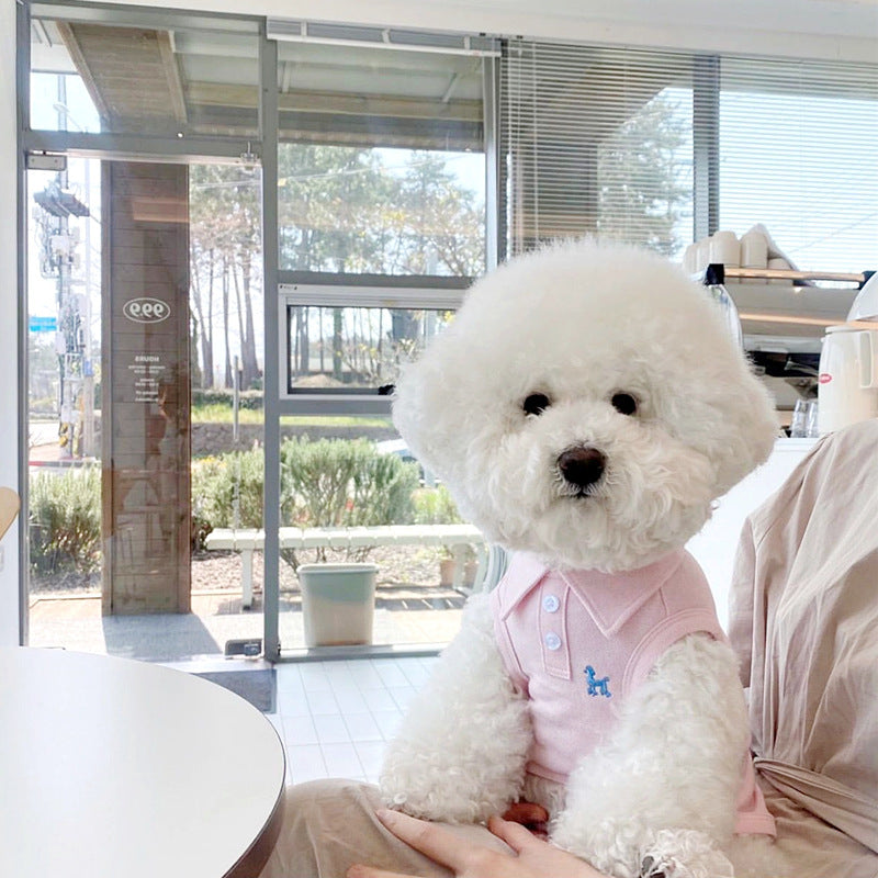 Dog Clothes T-shirt Thin Breathable Vest