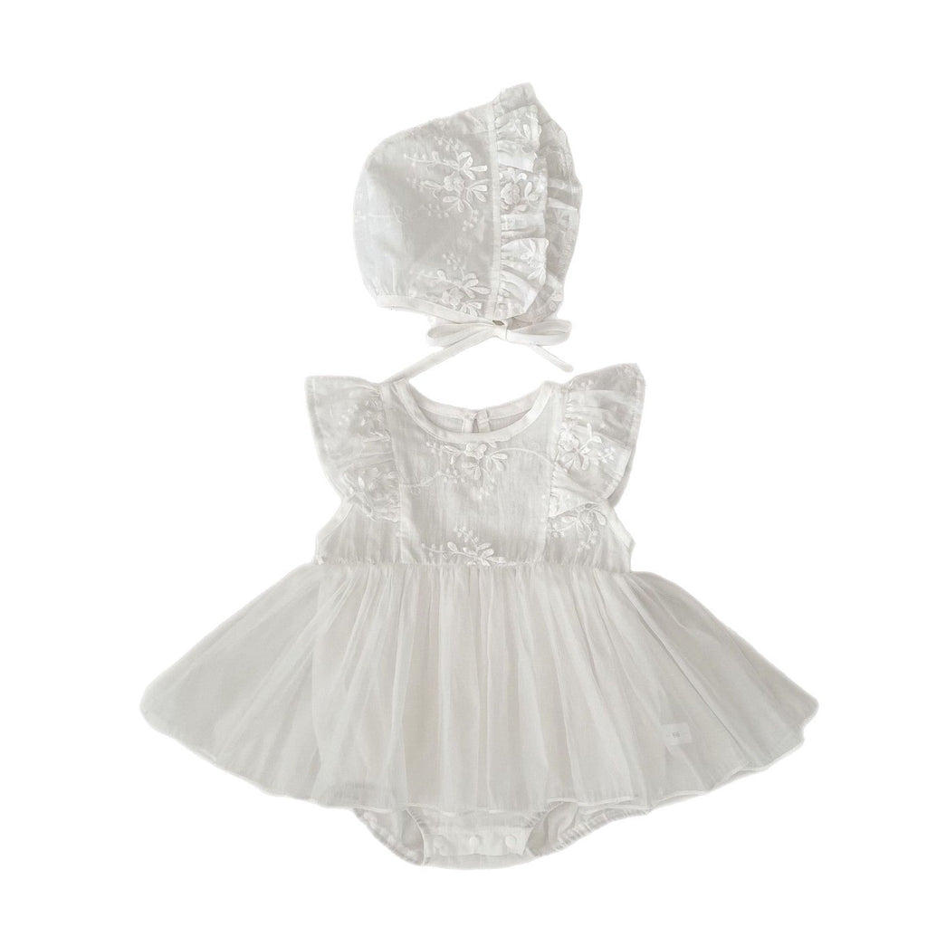Summer Style Baby Mesh Bag Fart Dress Western-style Flower Princess Dress For Women