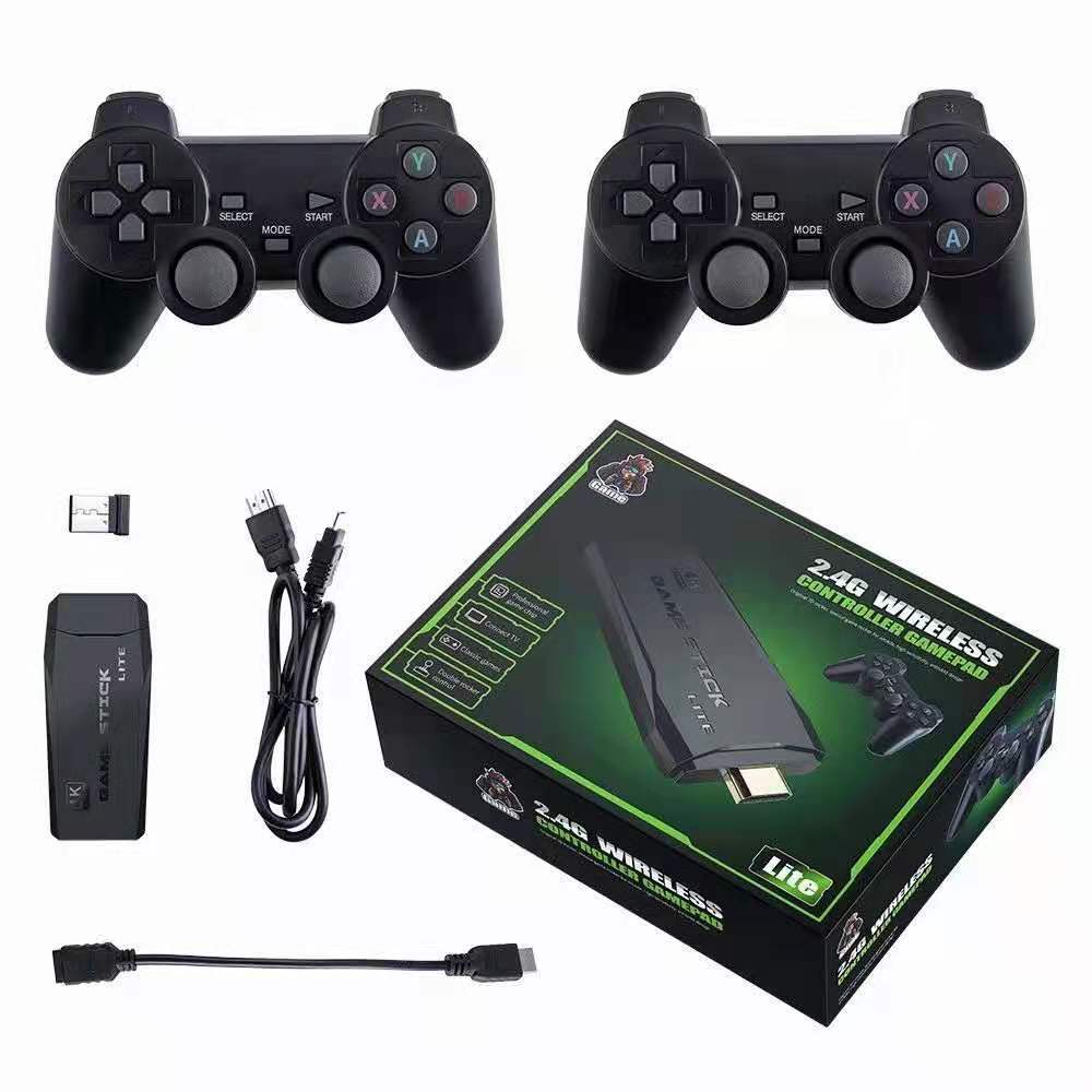 M8 Tv Mini Hd Wireless Arcade Joystick Double Fc Game Console Family U Bao Game Console Ps1